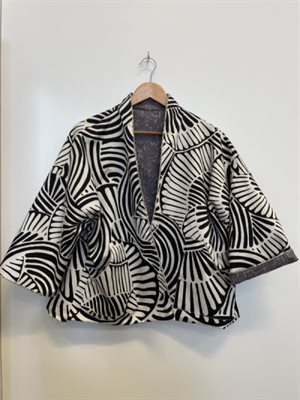 Mønster til vores lækre korte kimono jakke - one-size